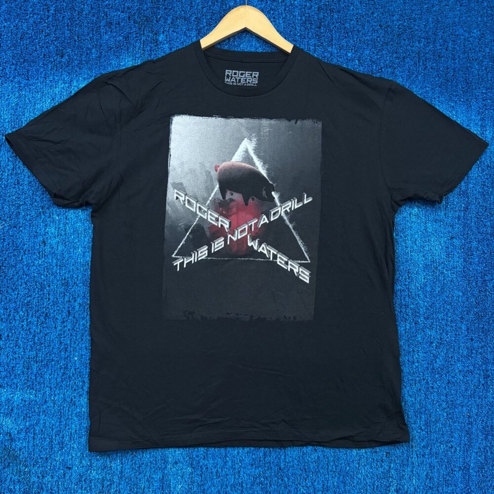 Roger Waters This Is Not A Drill Rock T-Shirt Size Extra Large
